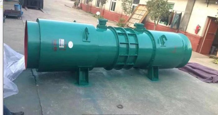 Quạt Thông Gió Phòng Nổ Hầm Lò 2x22kw