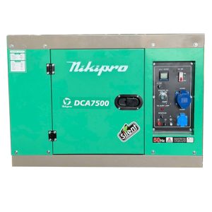 Máy Phát Điện Dầu Chống Ồn NikiPro DCA-7500